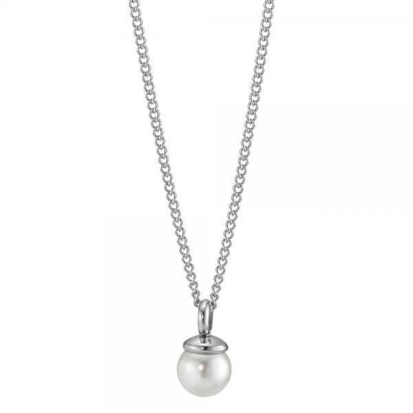 TeNo Pearl Drop Halskette Edelstahl mit Muschelperle,  595838