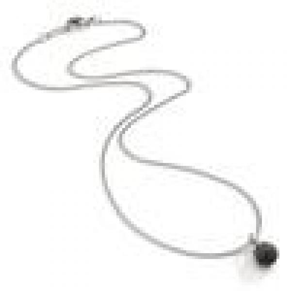 TeNo Halskette Edelstahl mit Carbon,  595839