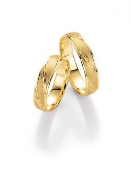 Trauringe Gelbgold von Ruesch 66/20290 + 66/20290