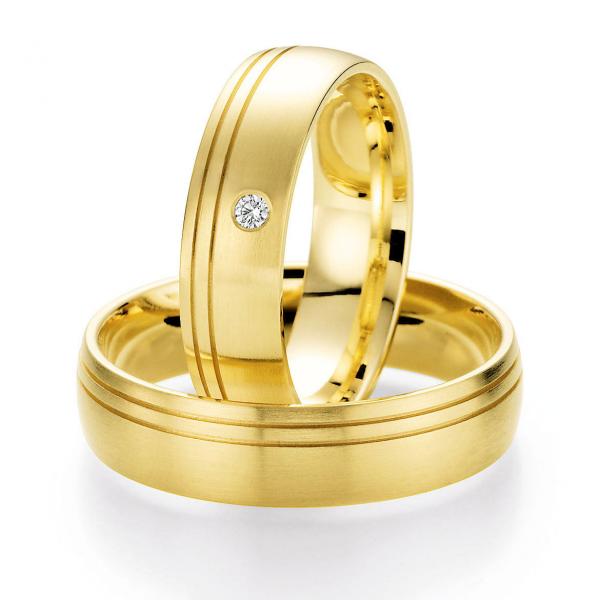 Trauringe Gelbgold von Ruesch 66/05080-055
