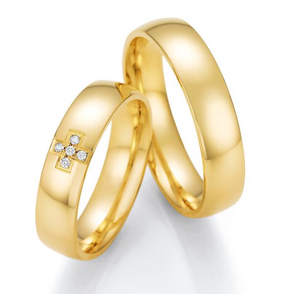 Trauringe Gelbgold von Ruesch 66/62130-050