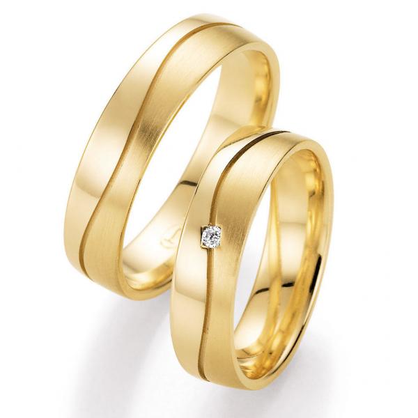 Trauringe Gelbgold von Ruesch 66/10170-050