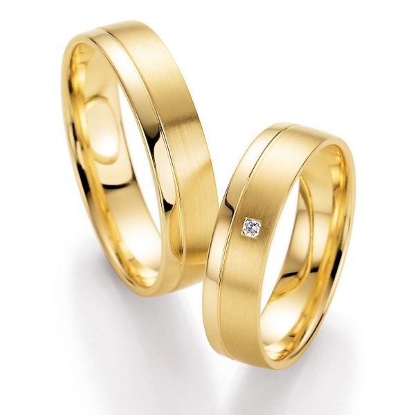 Trauringe Gelbgold von Ruesch 66/10210-050