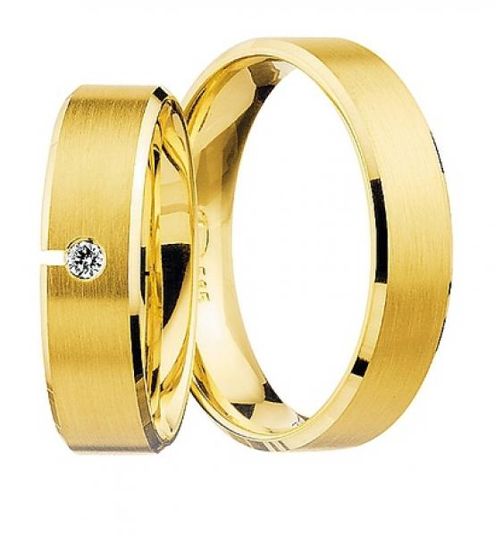 Trauringe Gelbgold von Ruesch 66/01030-055