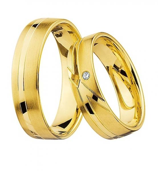 Trauringe Gelbgold von Ruesch 66/01040-055