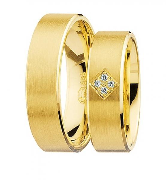 Trauringe Gelbgold von Ruesch 66/01060-060