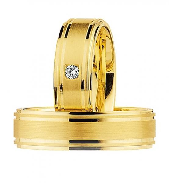 Trauringe Gelbgold von Ruesch 66/01090-065