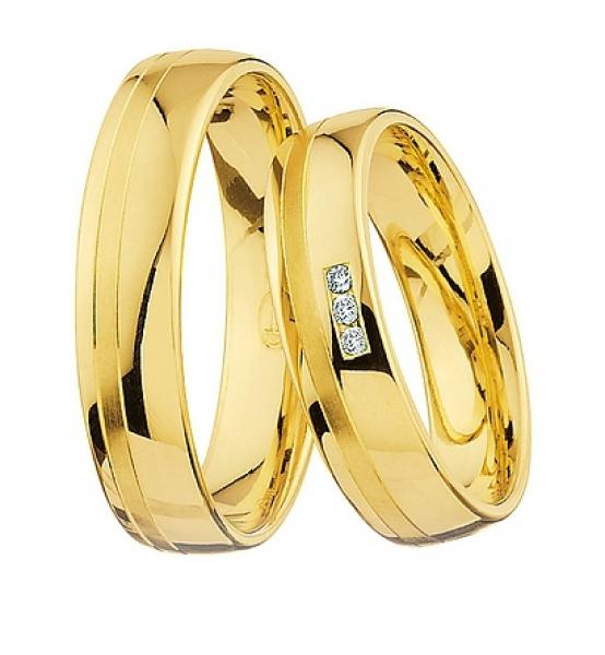 Trauringe Gelbgold von Ruesch 66/02020-050