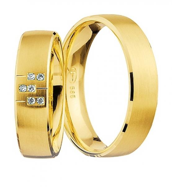 Trauringe Gelbgold von Ruesch 66/02040-055