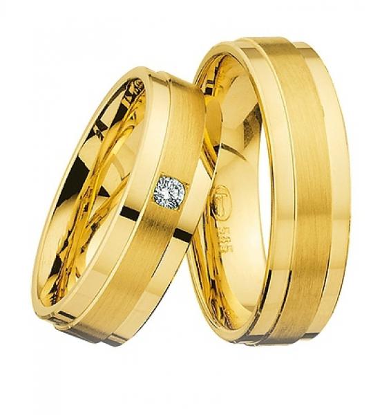 Trauringe Gelbgold von Ruesch 66/02070-060