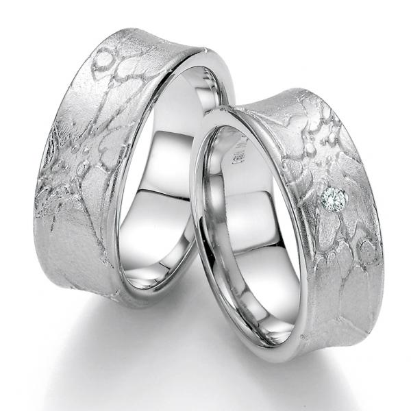 Trauringe Weissgold von Bayer 89012-080