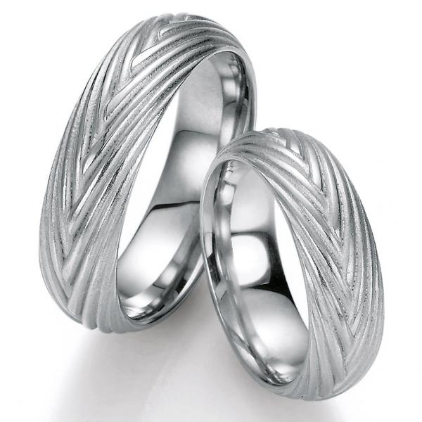 Trauringe Weissgold von Bayer 89020-065