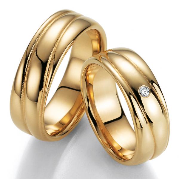 Trauringe Gelbgold von Bayer 89024-070