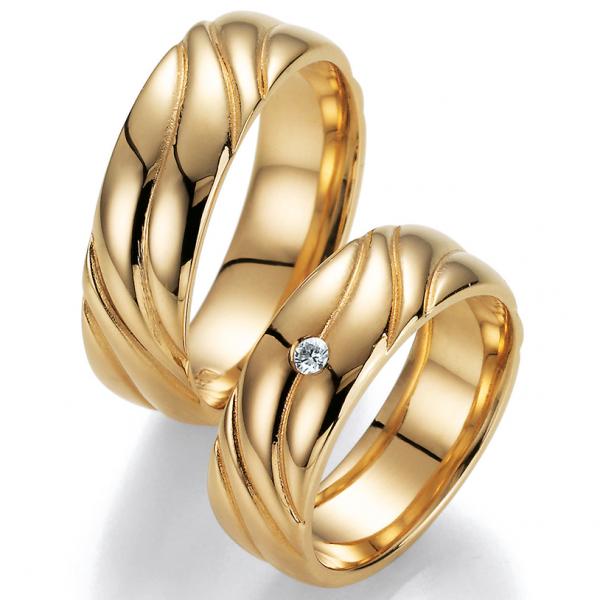 Trauringe Rosegold von Bayer 89025-070