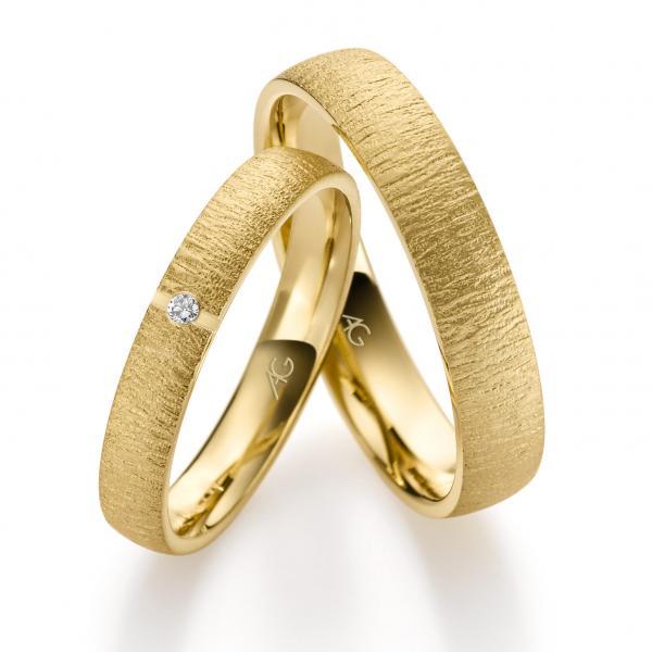 Trauringe Gelbgold von Gerstner 4/28701/3.5