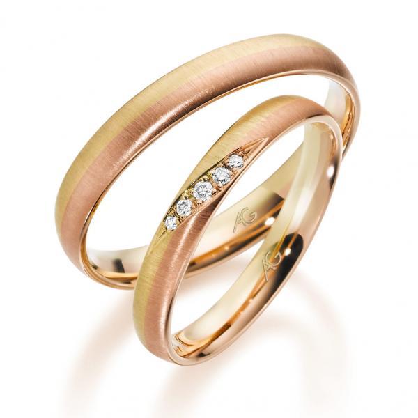 Trauringe Gelbgold von Gerstner 4/28731/3