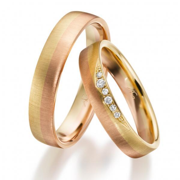 Trauringe Gelbgold von Gerstner 4/28732/4