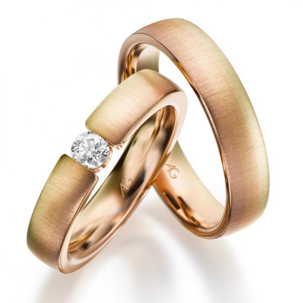 Trauringe Gelbgold von Gerstner 4/28743/4.5