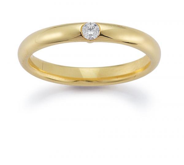 Verlobungsring Gold von Gerstner 4/20353/3