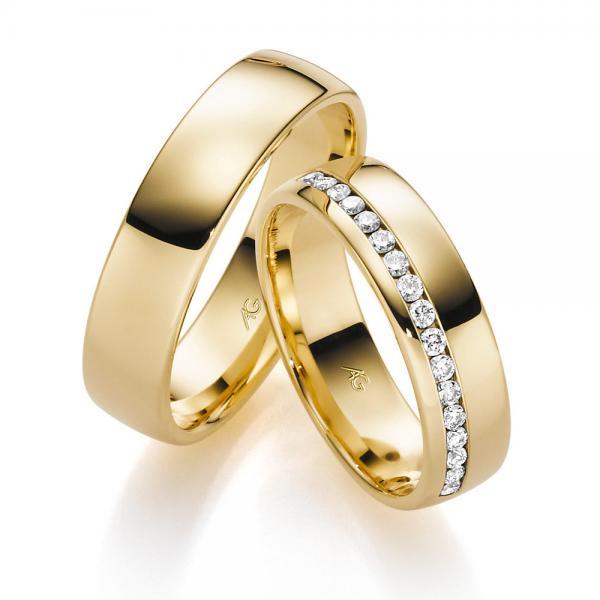 Trauringe Gelbgold von Gerstner 4/28624/5.5