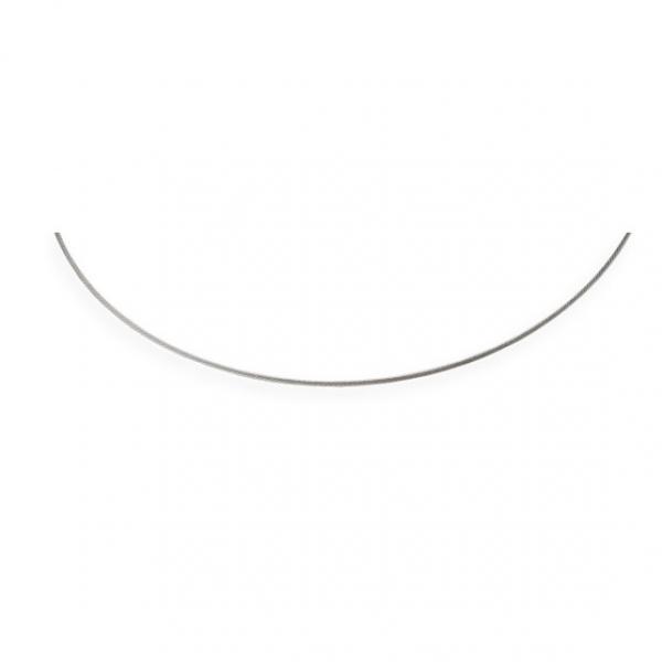 Halskette Drahtseil Edelstahl DS063 DS.0.63. von Ernstes Design