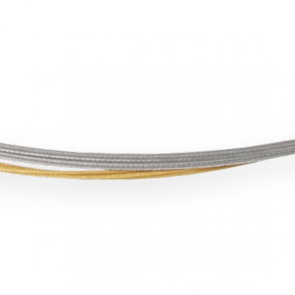 Halskette Drahtseil bicolor DS10bi DS.10.bi von Ernstes Design