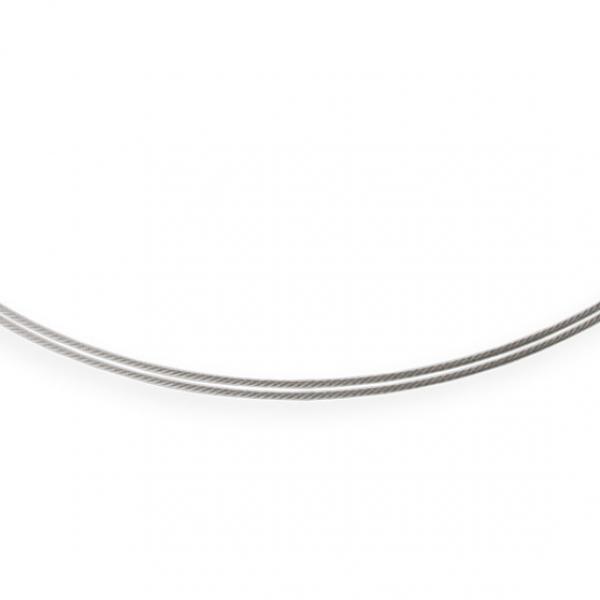 Halskette Drahtseil Edelstahl DS2 DS.2 von Ernstes Design