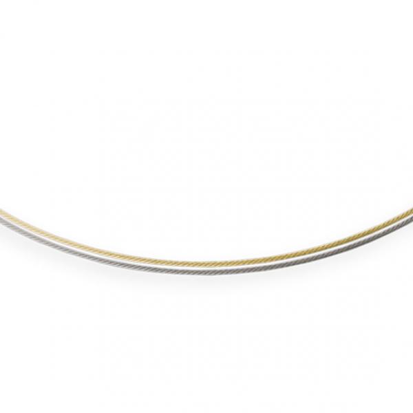 Halskette Drahtseil bicolor DS2bi DS.2.bi von Ernstes Design