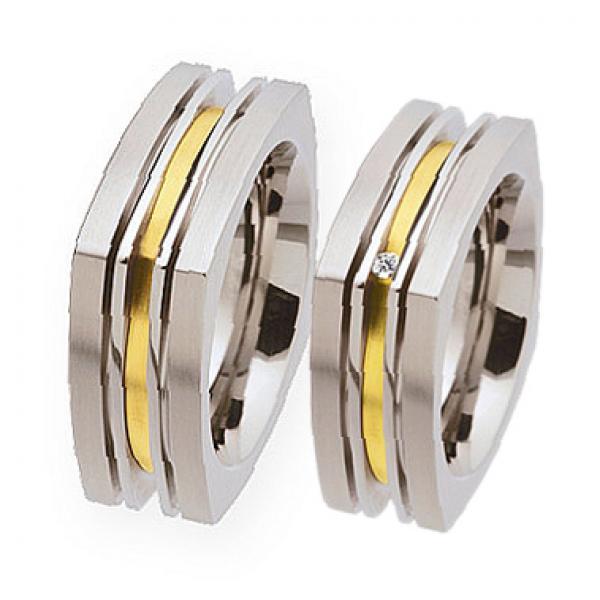 Partnerringe von Ernstes Design R181 +R180