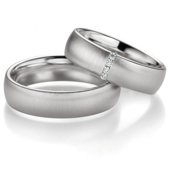 Trauringe Palladium von Breuning DR 026070 / HR 026080