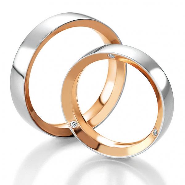 Exclusive Trauringe von Breuning DR 052190 / HR 052200