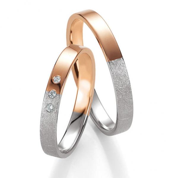 Trauringe Palladium von Breuning 48/05647 + 48/05648