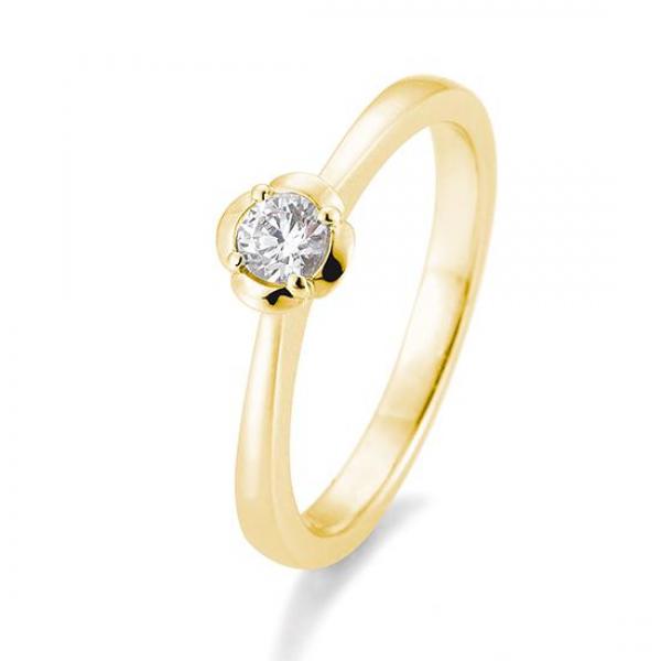 Breuning Verlobungsring Rose Brillant 0,20 ct. 41059530