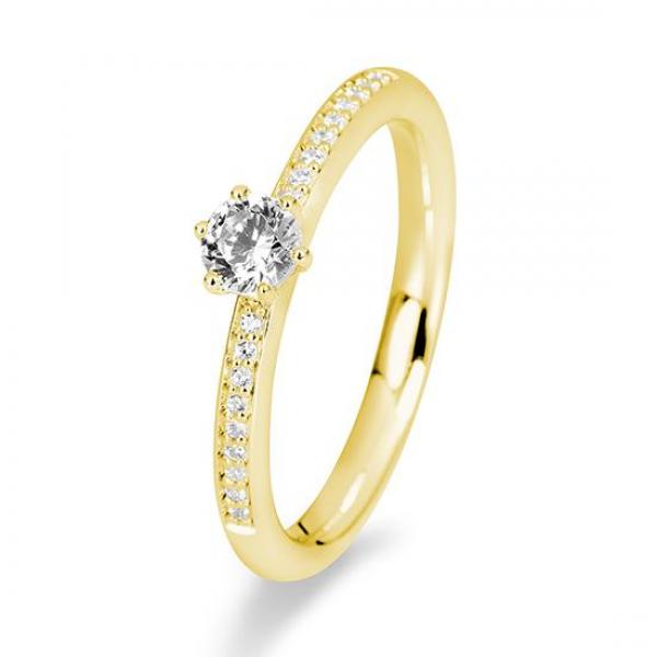 Breuning Verlobungsring Pavé Brillant 0,39 ct. 41060190