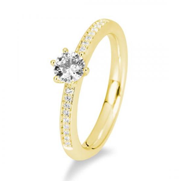 Breuning Verlobungsring Pavé Brillant 0,49 ct. 41060200