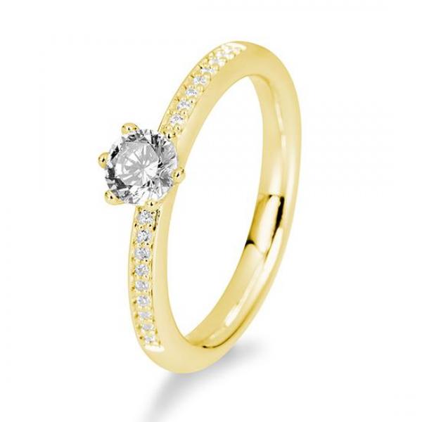 Breuning Verlobungsring Pavé Brillant 0,59 ct. 41060210