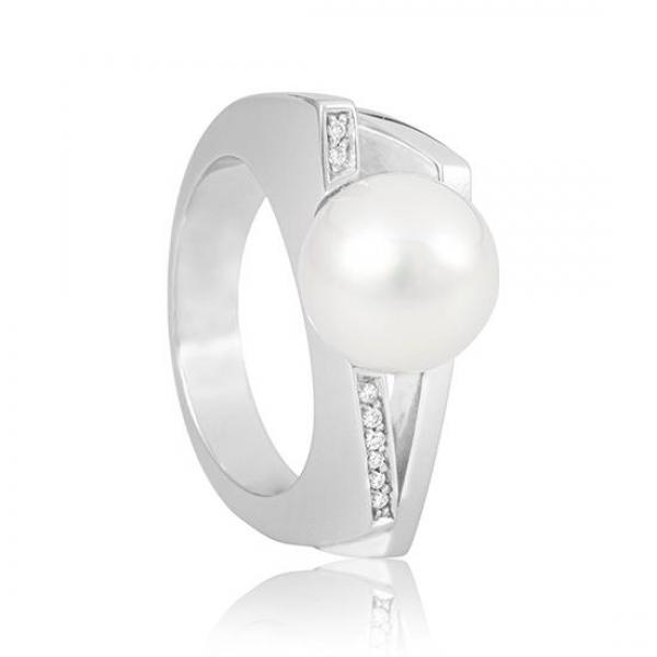 Breuning Ring - SÜdsee-perle-zp/Brillant 0,044 Ct. w/si 41038200