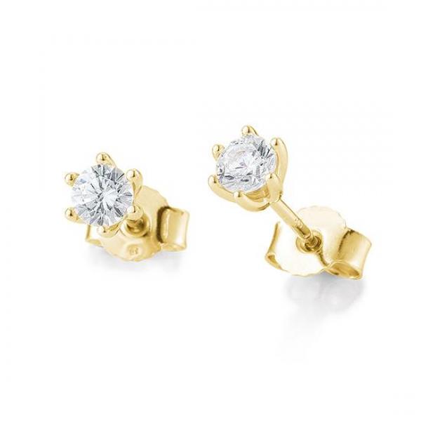 Breuning Ohrstecker 6er Krappe Brillant 0,60 ct. 1859710