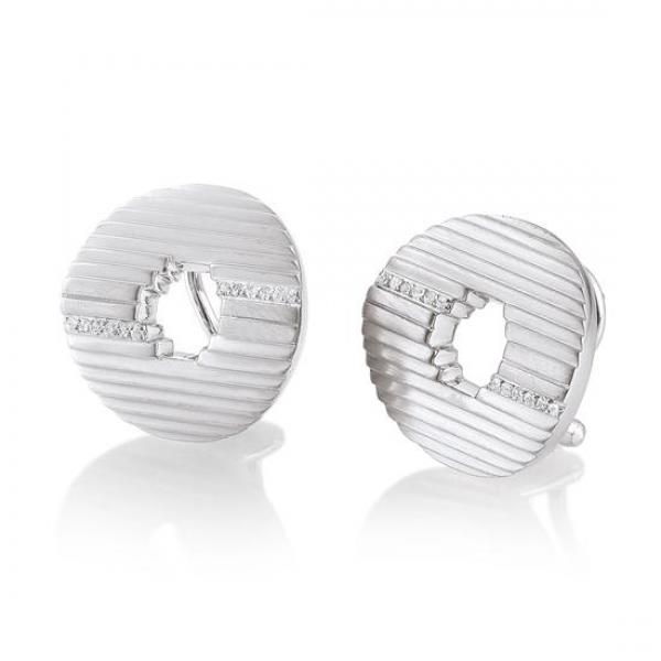 Breuning Ohrschmuck - E.Safir Weiss 2036900