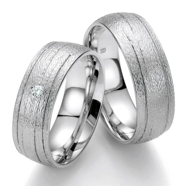 Trauringe Weissgold von Bayer 89015-075