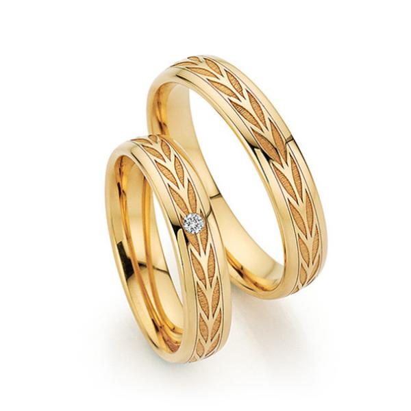 Fischer Trauringe Exclusive 38 07716/045 + 6 07716/045