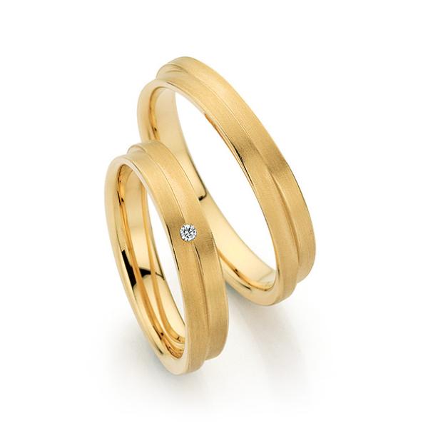 Fischer Trauringe Exclusive 38 07724/040 + 6 07724/040