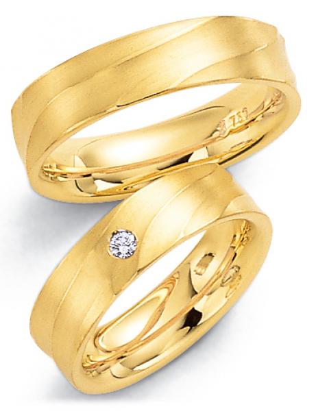 Trauringe Gelbgold von Fischer 06 01680/060