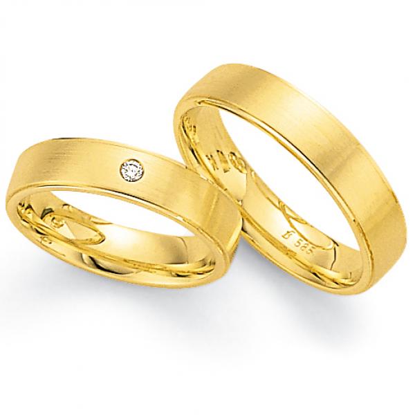 Trauringe Gelbgold von Fischer 06 02291/050