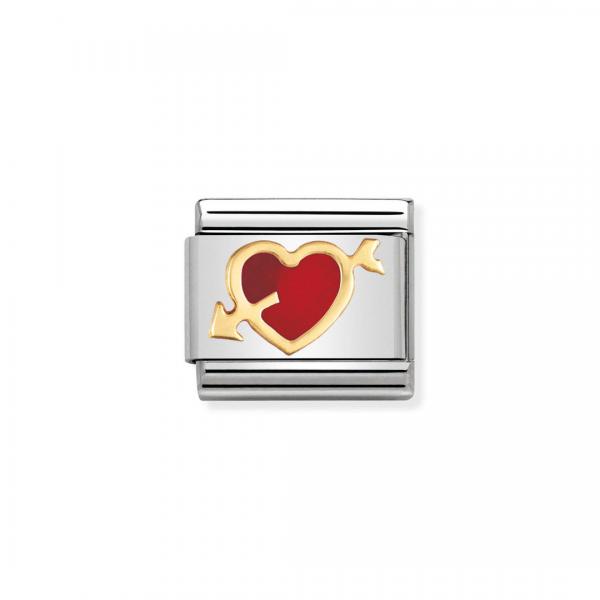 Nomination  Composable Classic   Getroffenes Herz ROT 030207/12