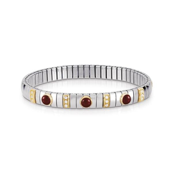 Nomination  Armbänder N.Y.   ACHAT ROT 042452/004