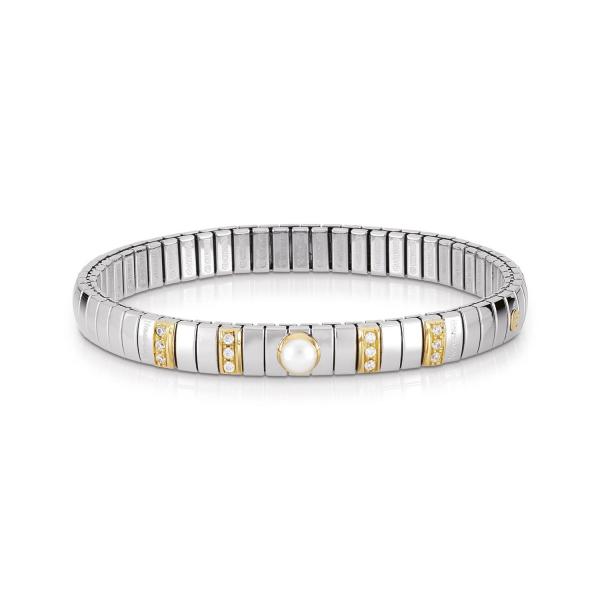 Nomination  Armbänder N.Y.   Weisse Perle 042450/013