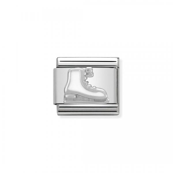 Nomination  COMPOSABLE CLASSIC   Weisse Schlittschuh 330204/04