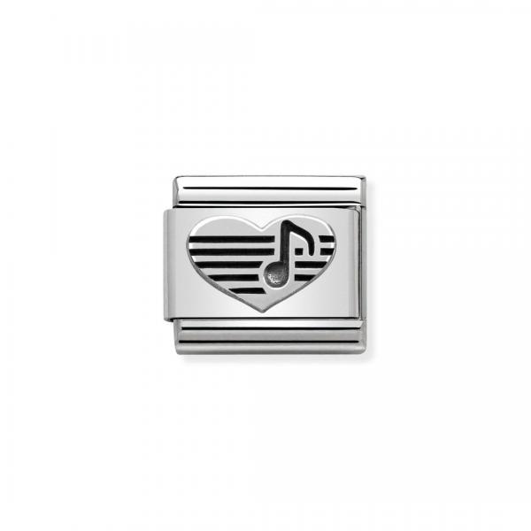 Nomination  Composable Classic   Herz mit Note 330101/06