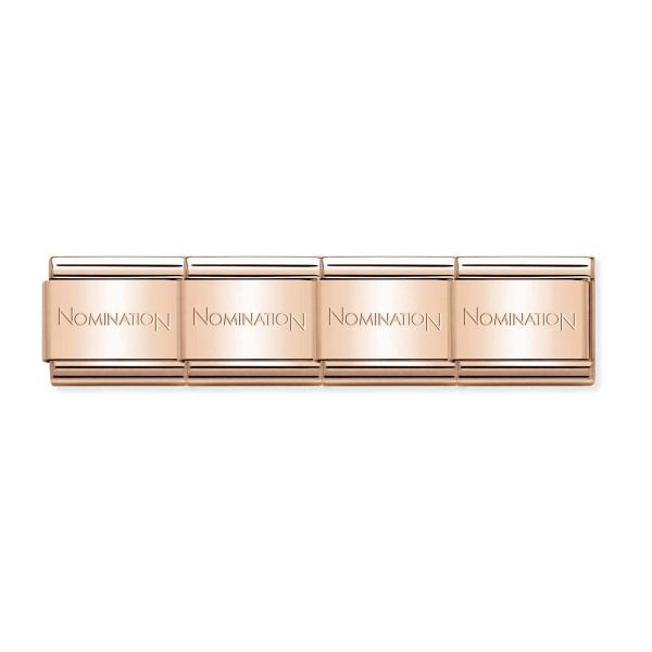 Nomination  Composable BASE   Rose Gold 030001/SI/011